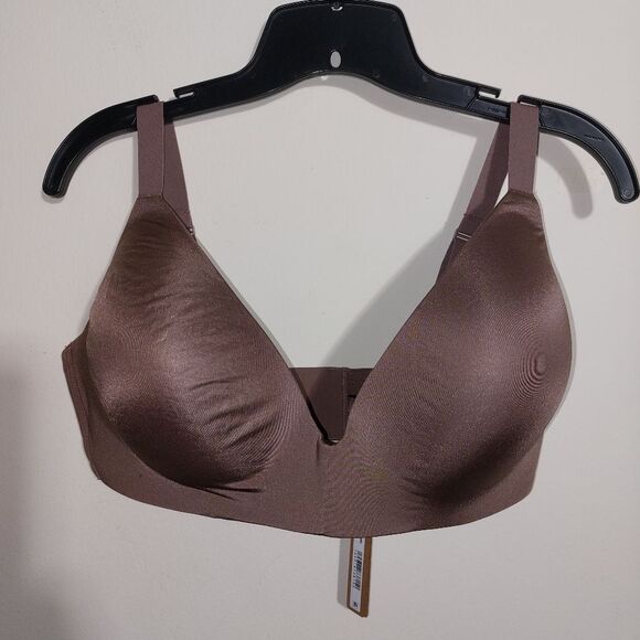 Skims Wireless Form Lightly Lined T-Shirt Demi Bra 40DD  Jasper NWT - Picture 3 of 14